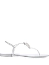 GIUSEPPE ZANOTTI STAR EMBELLISHED SANDALS