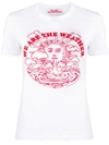 Stella Mccartney We Are The Weather Cotton T-shirt In White