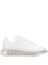 Alexander Mcqueen Alexander Mc Queen Oversized Leather Sneakers In White