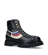 GUCCI LEATHER OLIVER HIKING BOOTS,15015002
