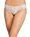 Kiki De Montparnasse Coquette Corset Lace Bikini Briefs In Ivory
