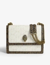 KURT GEIGER MONOGRAM SHOREDITCH LARGE CROSS-BODY BAG,34114461