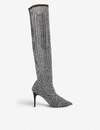 DUNE SACRAMENTO EMBELLISHED OVER-THE-KNEE BOOTS,R00064837