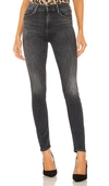 Mother Looker Mid Rise Skinny Jeans In Nightowl