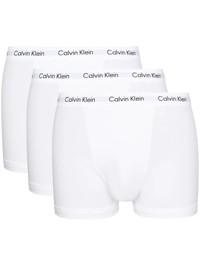 Calvin Klein Underwear Boxer Briefs Set In White