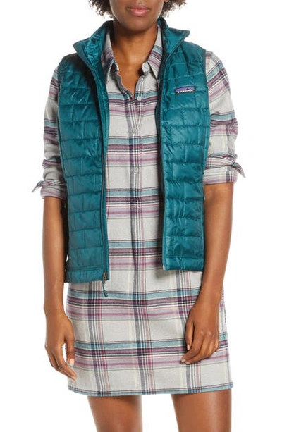 Patagonia Nano Puff Insulated Vest In Piki Green