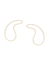 ANNIKA INEZ ENDLESS CURVE EARRINGS