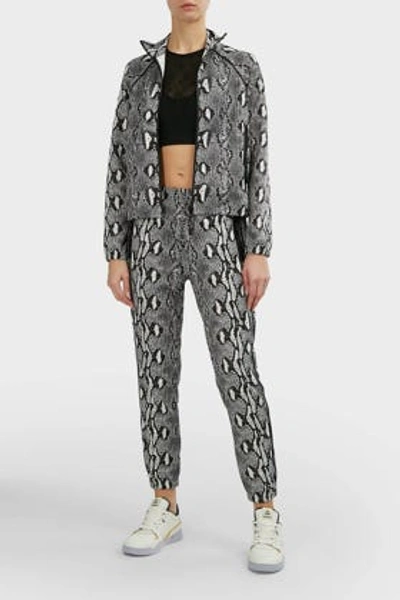 Adam Selman Python-print Unisex Zip-up Jacket In Zip Fastening