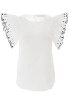 SEE BY CHLOÉ SEE BY CHLOÉ RUFFLED SLEEVE BLOUSE