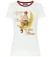 Dolce & Gabbana Bring Me To The Moon Print T-shirt In White