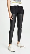 R13 LEATHER CHAPS JEANS