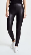 PLUSH FLEECE LINED LIQUID LEGGINGS BLACK,PLUSH40081