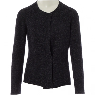 Pre-owned Isabel Marant Étoile Wool Short Waistcoat In Black