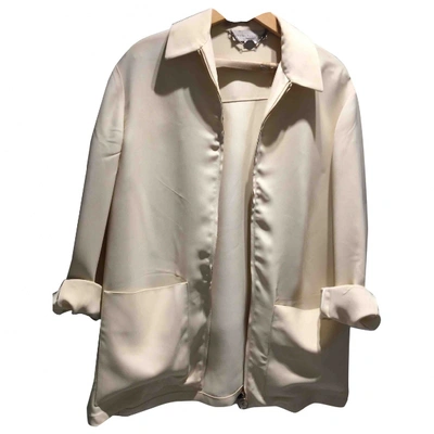 Pre-owned Stella Mccartney Blazer In Beige