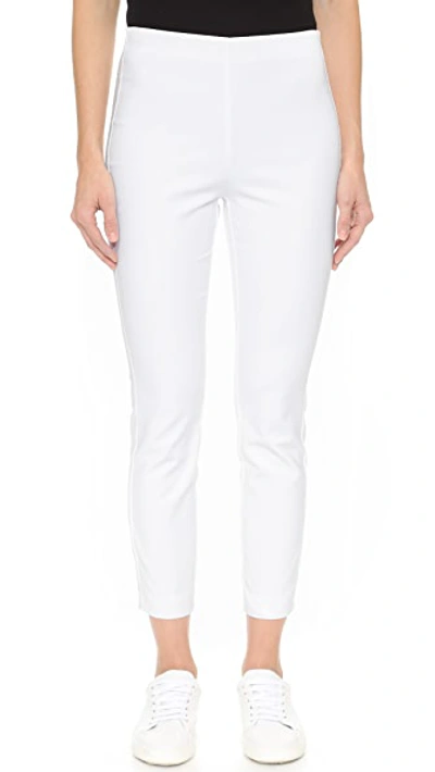Rag & Bone Simone Cropped Skinny Pants In White