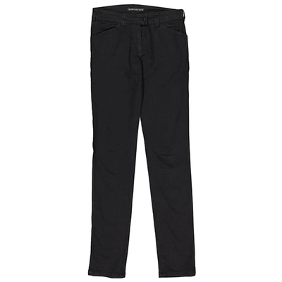 Pre-owned Balenciaga Slim Pants In Black