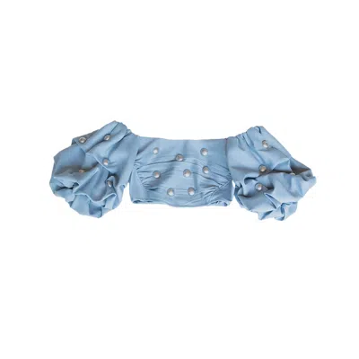 23rd August . Women's Audition Top - Blue