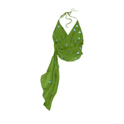 23rd August . Women's Feeling Lost Top - Spanish Green