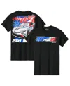 23xi Racing Men's Black Bubba Wallace Mobil 1 Car T-shirt In Black