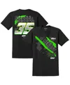 23xi Racing Men's Black Riley Herbst Name Number T-shirt In Black