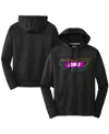 23xi Racing Men's Black Team Tri-blend Pullover Hoodie In Blue
