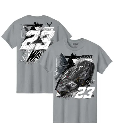 23xi Racing Men's Gray Bubba Wallace U.s. Air Force Car T-shirt