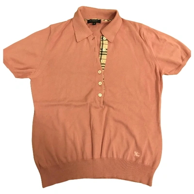 Pre-owned Burberry Shirt In Pink