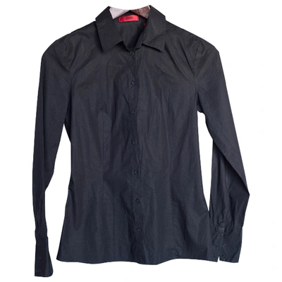 Pre-owned Hugo Boss Shirt In Black