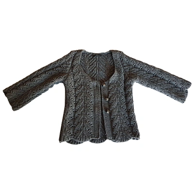 Pre-owned Roberto Collina Wool Short Waistcoat In Grey