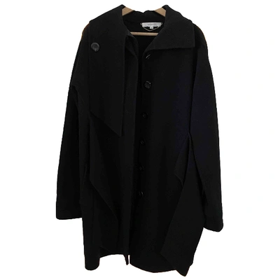 Pre-owned Vanessa Bruno Coat In Black