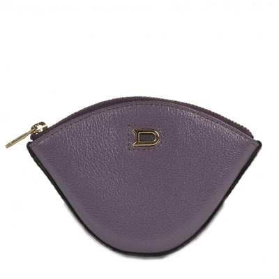 Pre-owned Delvaux Purple Leather Purses, Wallet & Cases