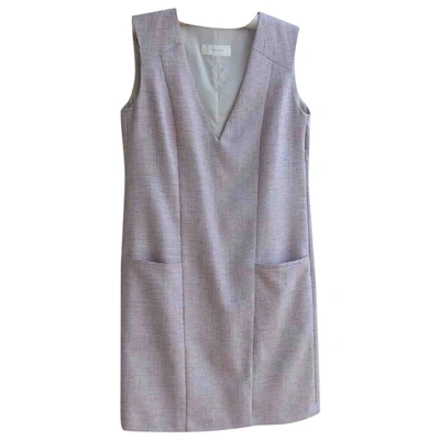 Pre-owned Mauro Grifoni Wool Dress In Pink