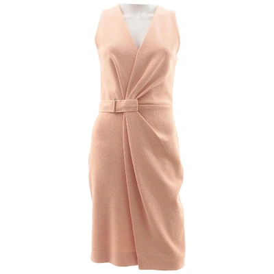 Pre-owned Dion Lee Mid-length Dress In Pink