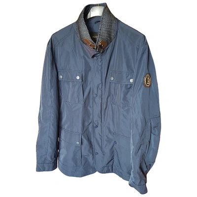 Pre-owned Azzaro Jacket In Blue