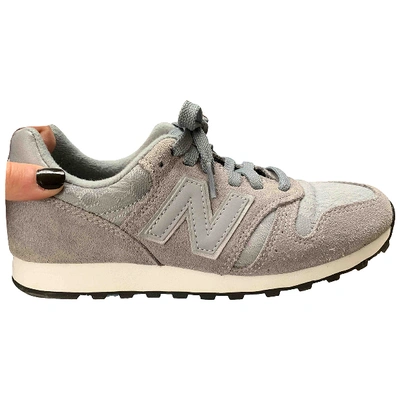 Pre-owned New Balance Cloth Trainers In Grey