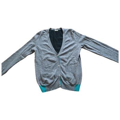 Pre-owned Closed Cashmere Cardigan In Grey