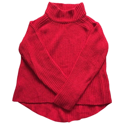 Pre-owned Odeeh Wool Jumper In Red