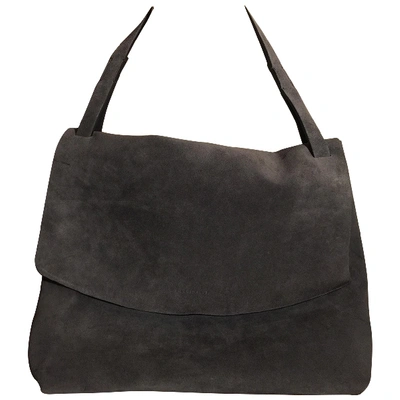 Pre-owned Coccinelle Handbag In Anthracite