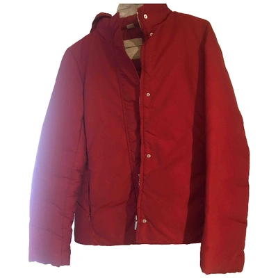 Pre-owned Max Mara Coat In Red