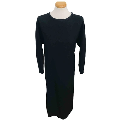 Pre-owned Isabel Marant Wool Mid-length Dress In Black