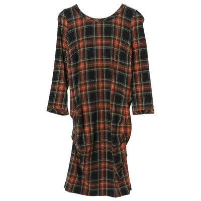 Pre-owned Isabel Marant Étoile Wool Mid-length Dress In Multicolour