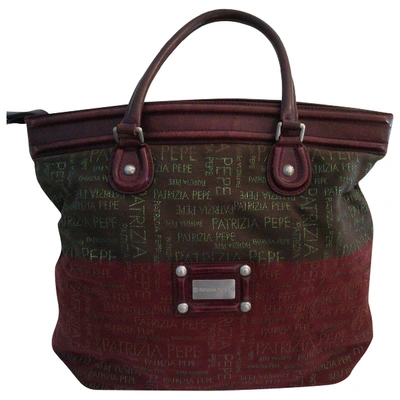 Pre-owned Patrizia Pepe Leather Handbag In Multicolour