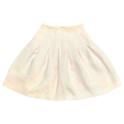 Pre-owned Club Monaco Mid-length Skirt In Pink