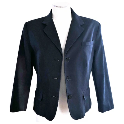 Pre-owned Lauren Ralph Lauren Short Vest In Blue