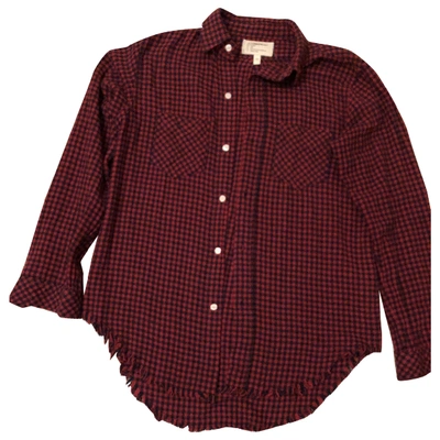 Pre-owned Equipment Shirt In Red