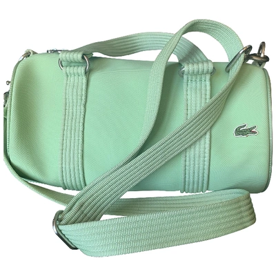 Pre-owned Lacoste Crossbody Bag In Green