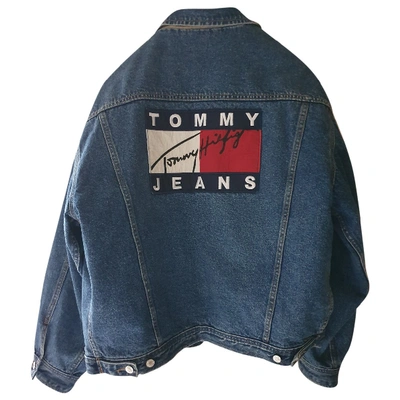 Pre-owned Tommy Hilfiger Vest In Blue