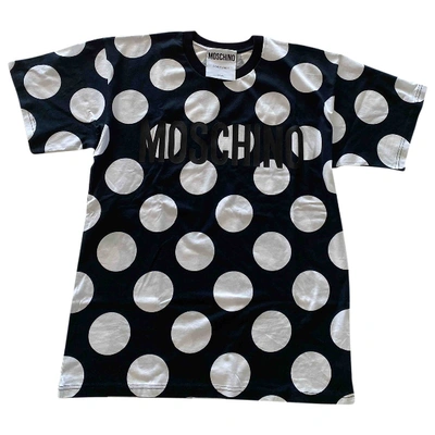 Pre-owned Moschino Black Cotton Top