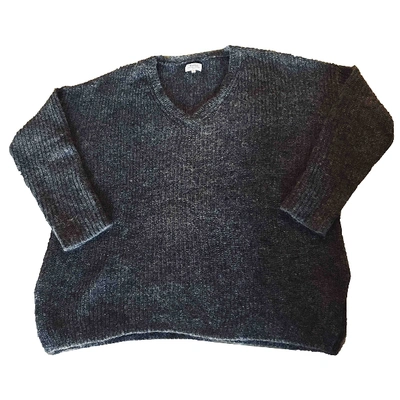 Pre-owned Hartford Wool Jumper In Grey