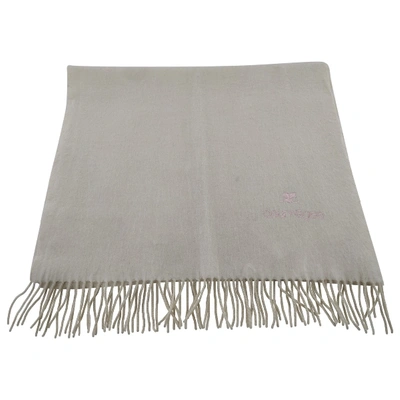 Pre-owned Courrèges Wool Scarf